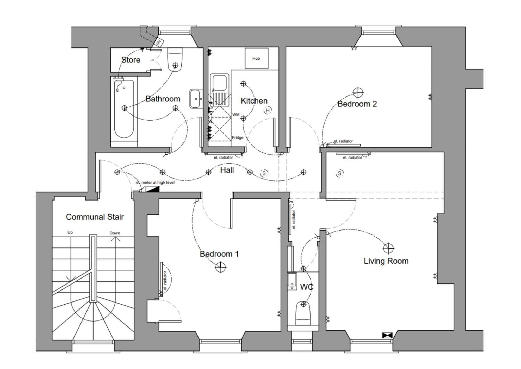 Charming 2bedroom On Thistle Street